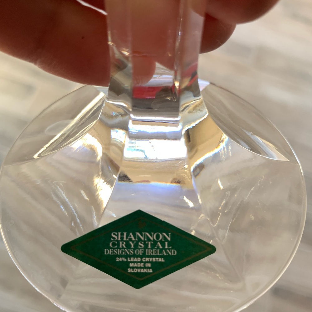Crystal Glasses box 3